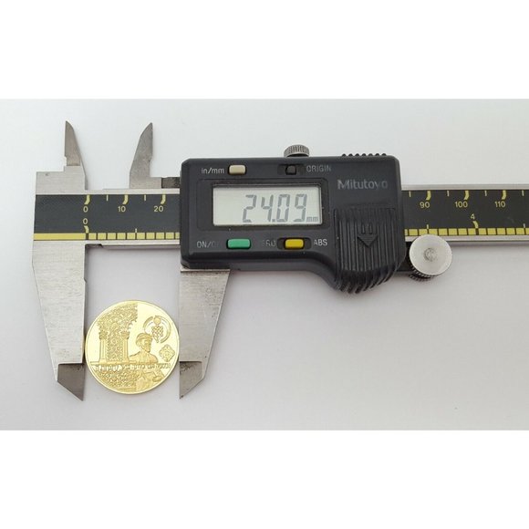 1992 Israel Gold Medal Anniversary of the Expulsion from Spain 18K Solid Gold - Picture 9 of 10